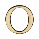 M Marcus Heritage Brass Letter O - Pin Fix 51mm